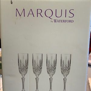 Set of 4 brand NIB Waterford mark ham champ.flutes
